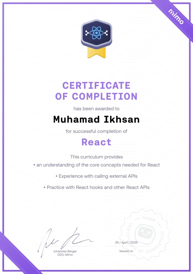 React Developer